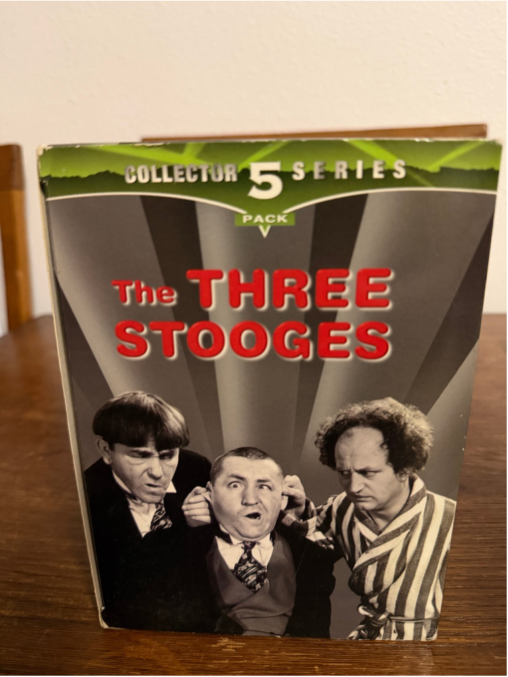 Three Stooges Collector Series 5 VHS Box Set 1998 3 Factory Sealed Tapes